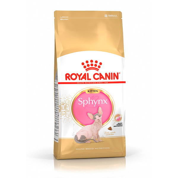 Royal Canin д/котят 2кг сухой корм д/породы Сфинкс