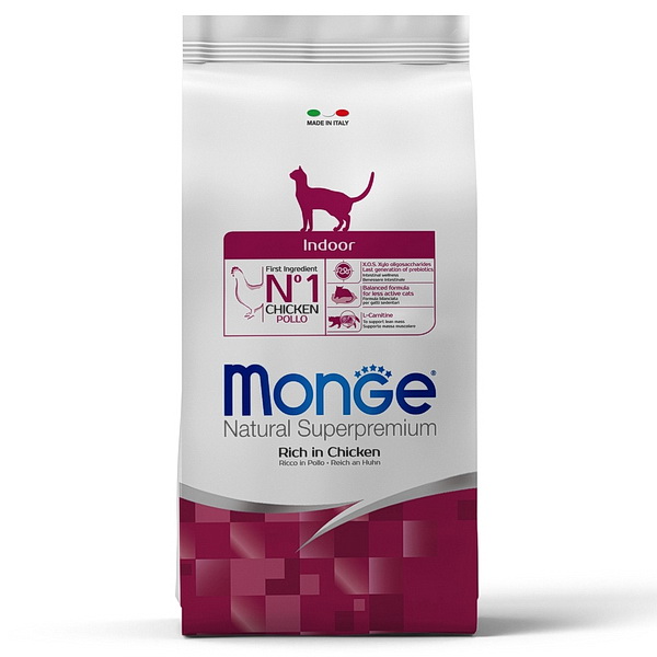 Monge д/кошек 1,5кг сухой корм д/домашних
