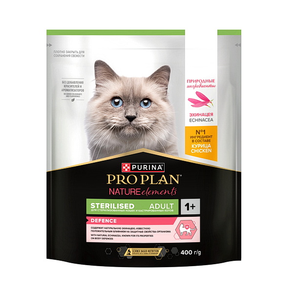 PRO PLAN для кошек Курица 400г