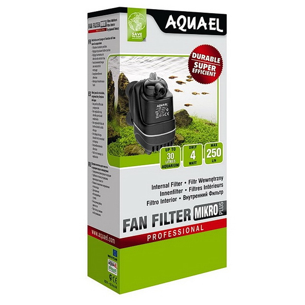 AQUAEL FAN-MICRO plus 250л/ч 2,2W 3-50л, регулируемая мощность