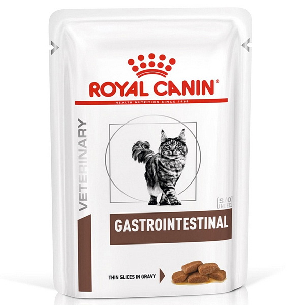 Royal Canin Гастроинтестинал для взрослых кошек при расстр пищ соус 85г
