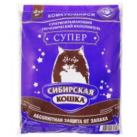 Сибирская Кошка 20кг наполнитель д/кошек комкующийся Супер