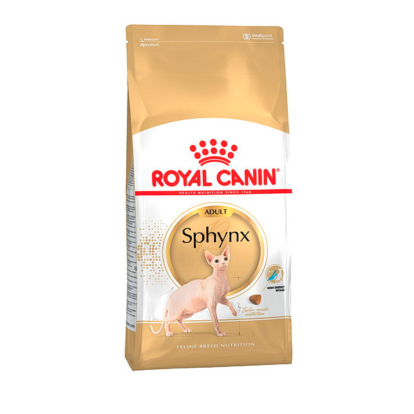 Royal Canin Sphynx Adult для породы Сфинкс кошки 400г