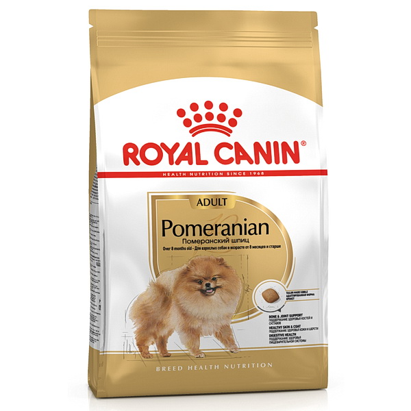 Royal Canin Померанский шпиц сухой корм для собак породы померанский шпиц в возрасте от 8 меся1,5 кг