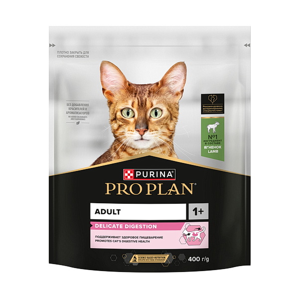 PRO PLAN д/К  Ягненок (Чувств. пищ) 400г