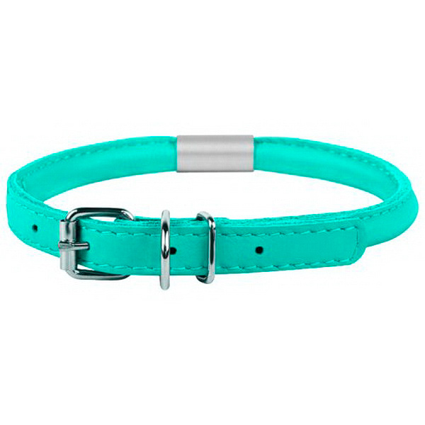 Collar ошейник круглый с адресником13мм х 45-53см ментол
