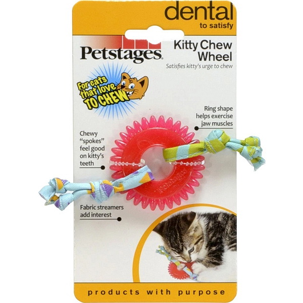 Petstages игрушка для кошек Dental "ОРКА колесико