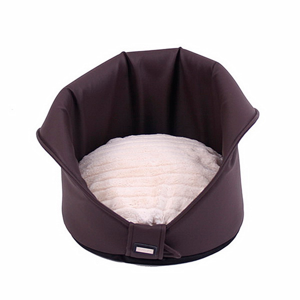 Pretty Pet Лежанка Montpellier Choco Milk Белый S 40x30см