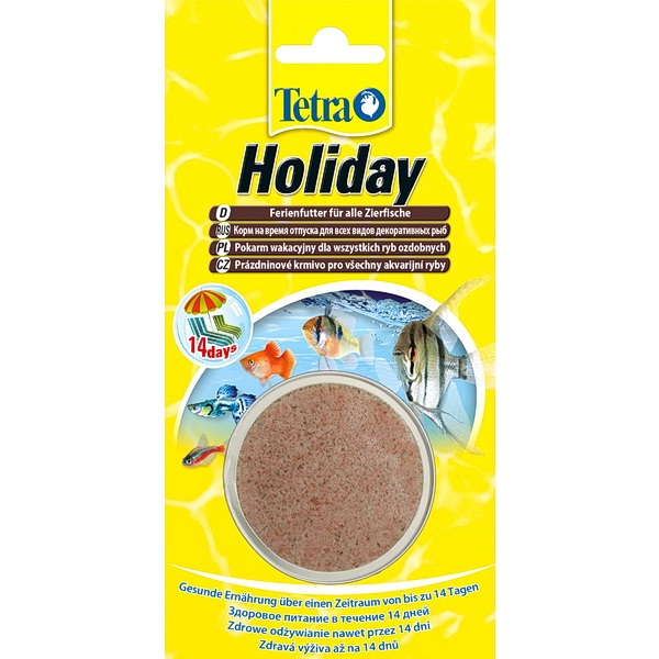 Tetra Holiday корм для рыб желе на 14дней 30гр
