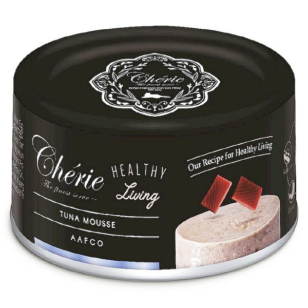 Влажный корм для кошек Петтрик Cherie - Healthy Livingмусс из тунца 80 г