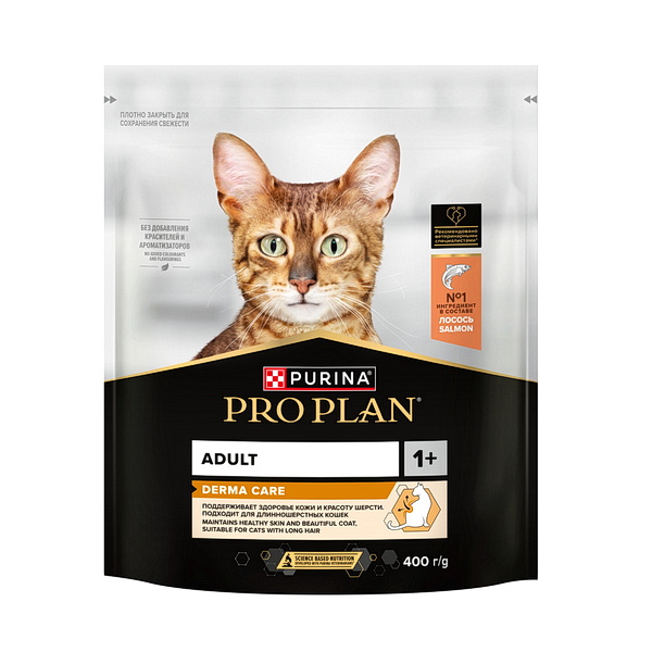 PRO PLAN д/к Лосось Элегант д/шер. 400г