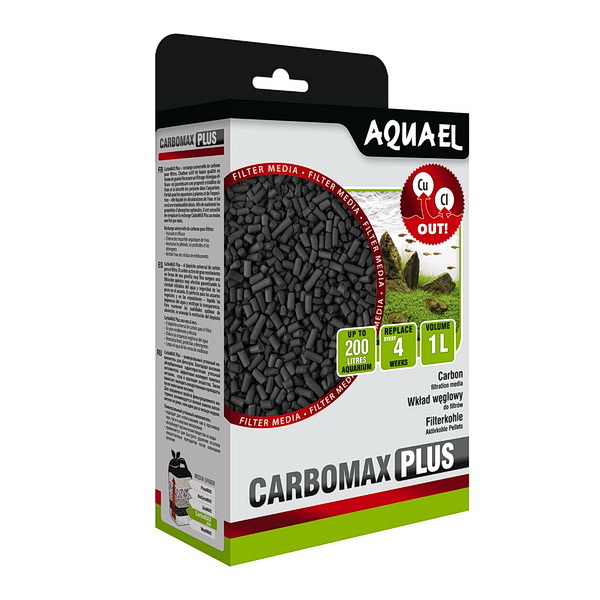Aquael Наполнитель д/фильтра уголь CarboMax Plus 1000мл