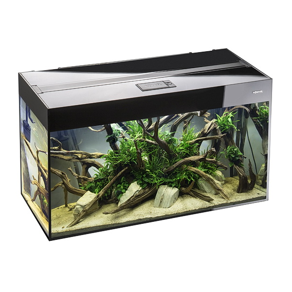 AQUAEL GLOSSY 100 215л аквариум 100*40*63 чёрный