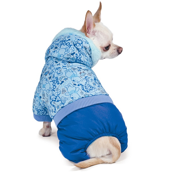 Triol Комбинезон зимний Disney Winnie-the-Pooh Blue XS, размер 20см