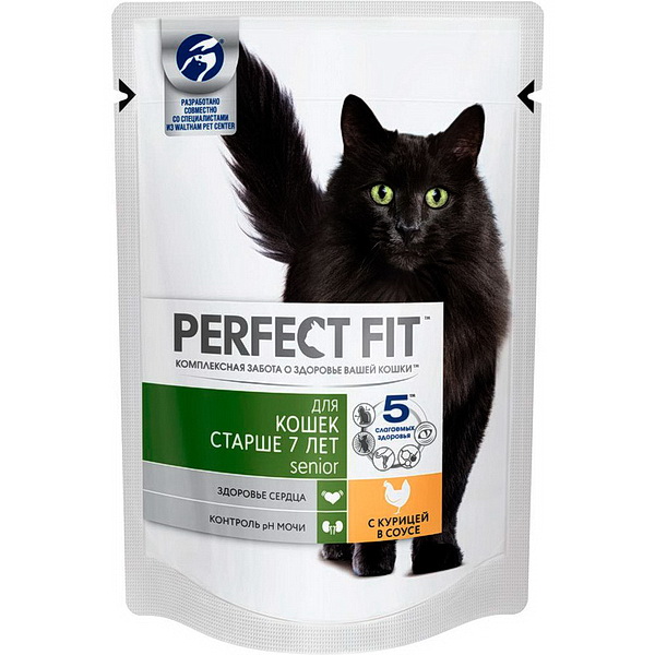 Perfect Fit д/кошек 75г влажный корм д/стерилизованных старше 7 лет пауч