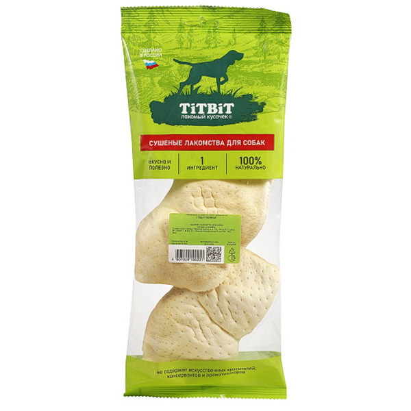 TitBit лакомство для собак Губы говяжьи 