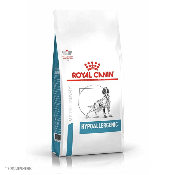 Сухой корм ROYAL CANIN HYPOALLERGENIC для собак с пищевой аллергией , 4 кг