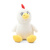 GiGwi PLUSH FRIENDZ Игрушка мягкая для собак "Петушок с пищалкой", 120мм купить в Новосибирске